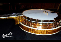 Rebel Soldier themed banjo