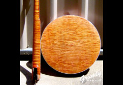 Wolf themed banjo